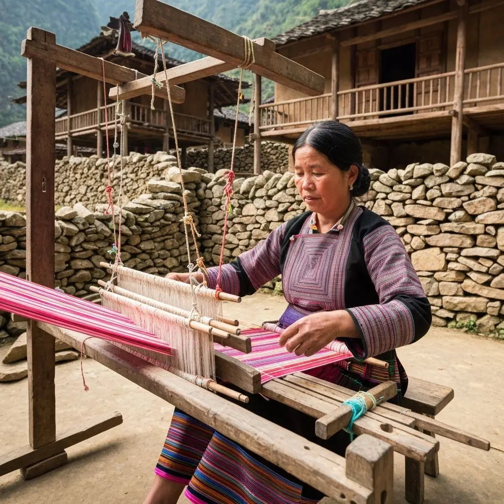 Weaving village